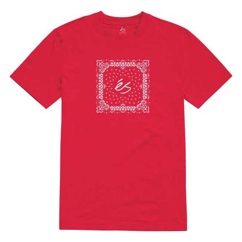 Es Paisley Kurzärmeliges T-shirt L Red günstig online kaufen