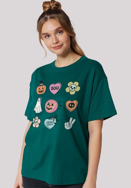 F4NT4STIC T-Shirt "Retro Halloween Icons", Premium Qualität günstig online kaufen