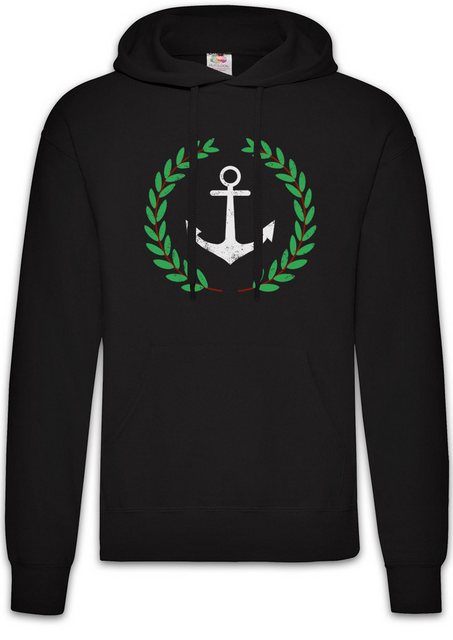 Urban Backwoods Hoodie Anchor And Wreath Herren Hoodie ablo TV Series Anker günstig online kaufen