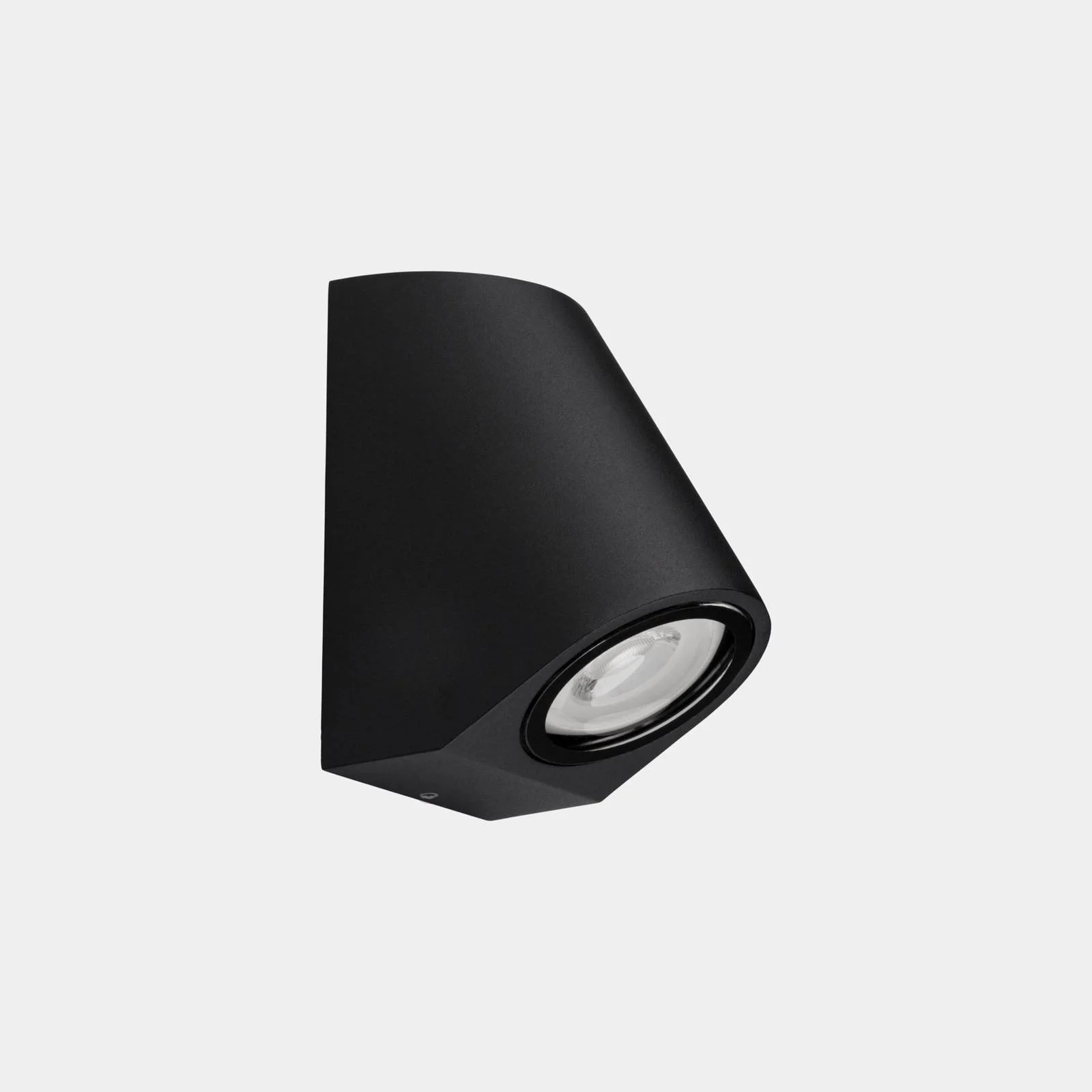 LEDS-C4 Außenwandlampe Bob Inclined, schwarz, Breite 7 cm günstig online kaufen