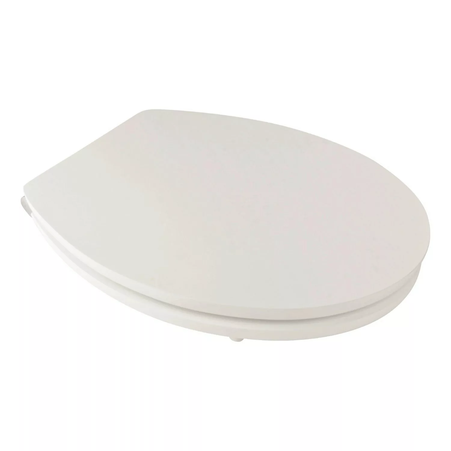 Calmwaters WC Sitz Weiß Absenkautomatik Samt-Oberfläche Soft Touch 26LP5397 günstig online kaufen