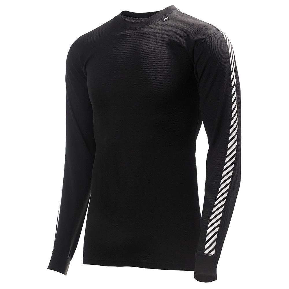 Helly Hansen Dry Stripe Crew Langarm-funktionsunterhemd XL Black günstig online kaufen