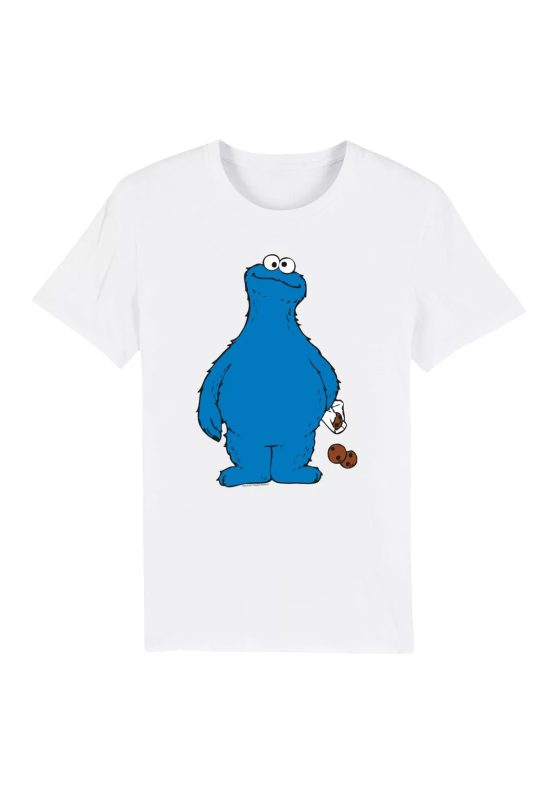 F4NT4STIC T-Shirt "Sesamstraße Cookie Thief", Premium Qualität günstig online kaufen