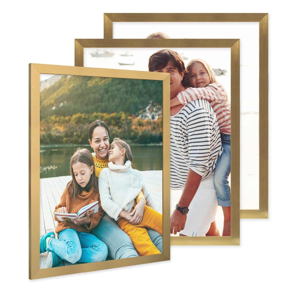PHOTOLINI Bilderrahmen 3er Set breite Rahmen, günstig online kaufen