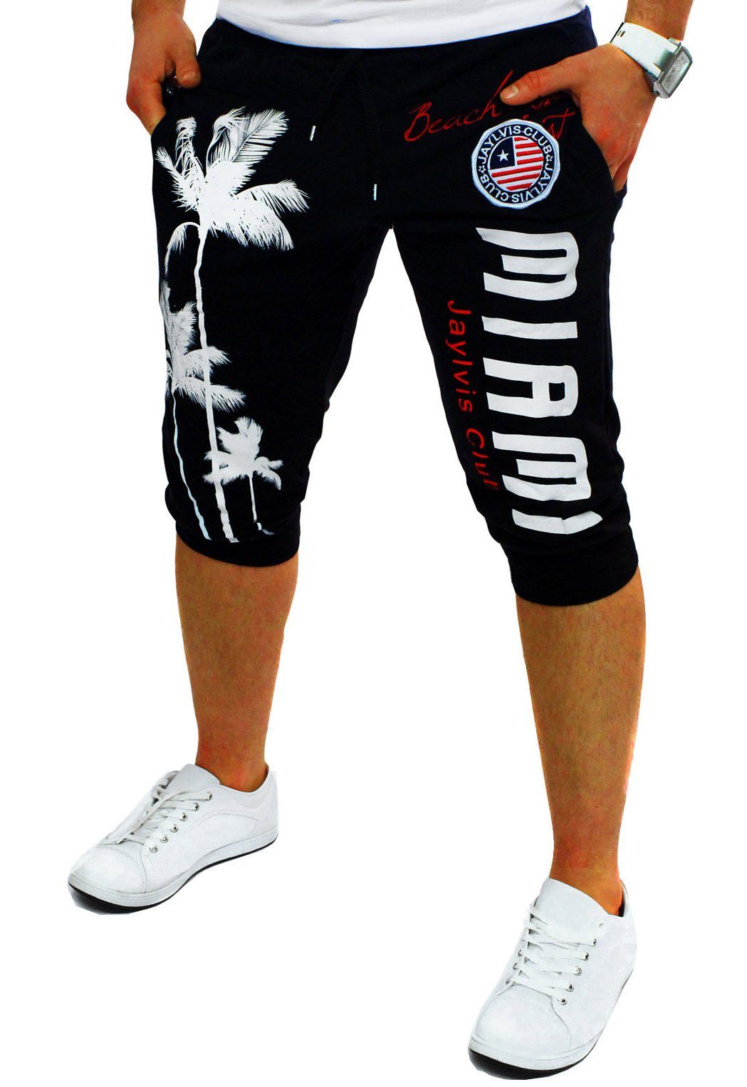 RMK Sweatshorts Herren Bermuda Short 3/4 günstig online kaufen