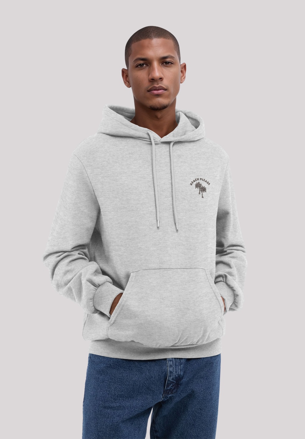 F4NT4STIC Kapuzenpullover "Beach Please Bestickt", Premium Qualität günstig online kaufen