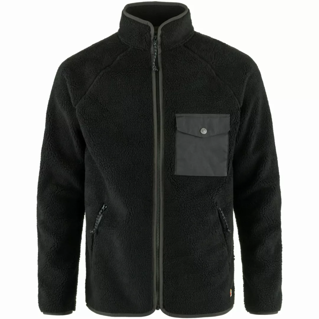 Fjaellraeven Vardag Pile Fleece Black/Dark Grey günstig online kaufen