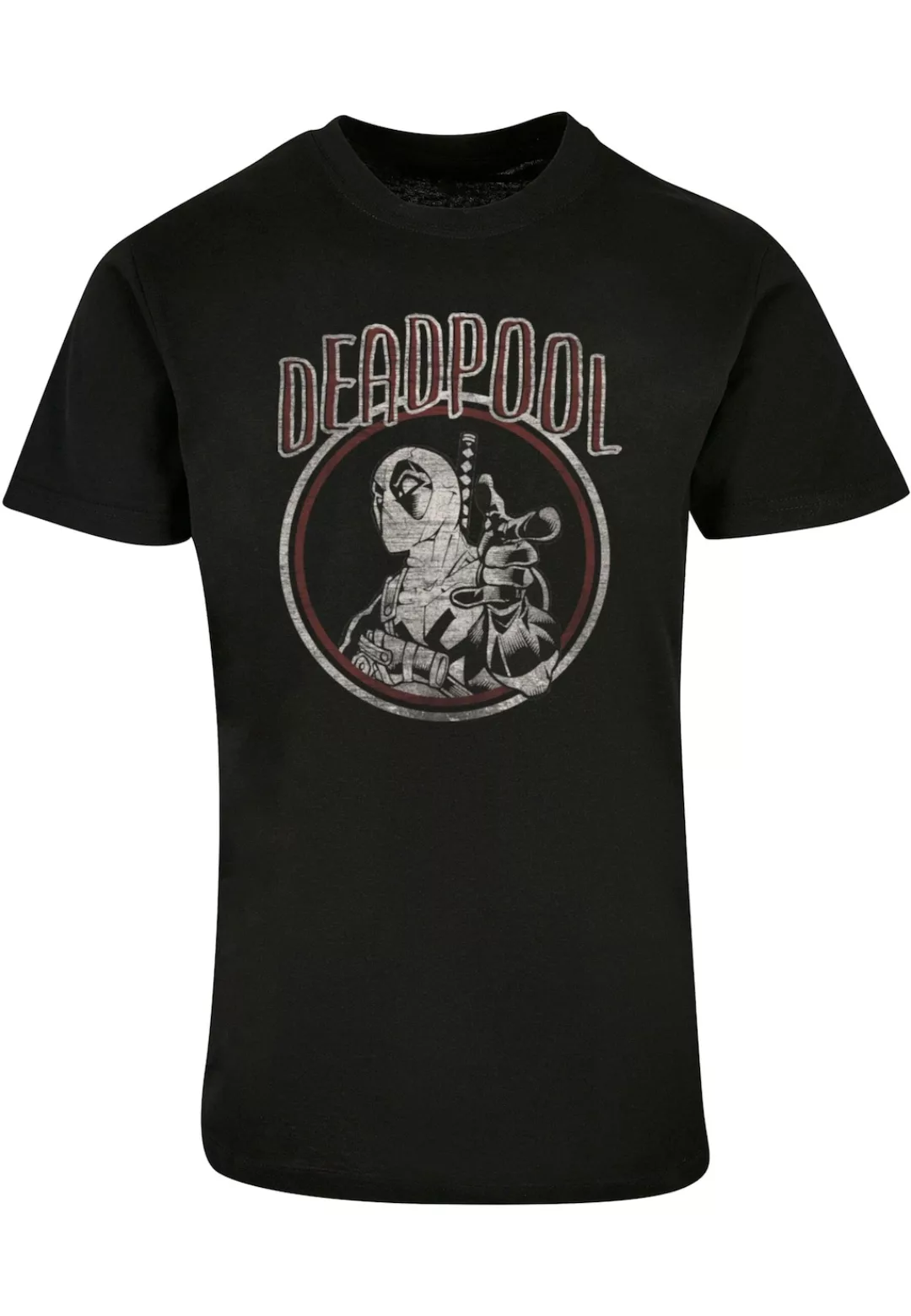 ABSOLUTE CULT T-Shirt "ABSOLUTE CULT Herren Deadpool - Vintage Circle T-Shi günstig online kaufen