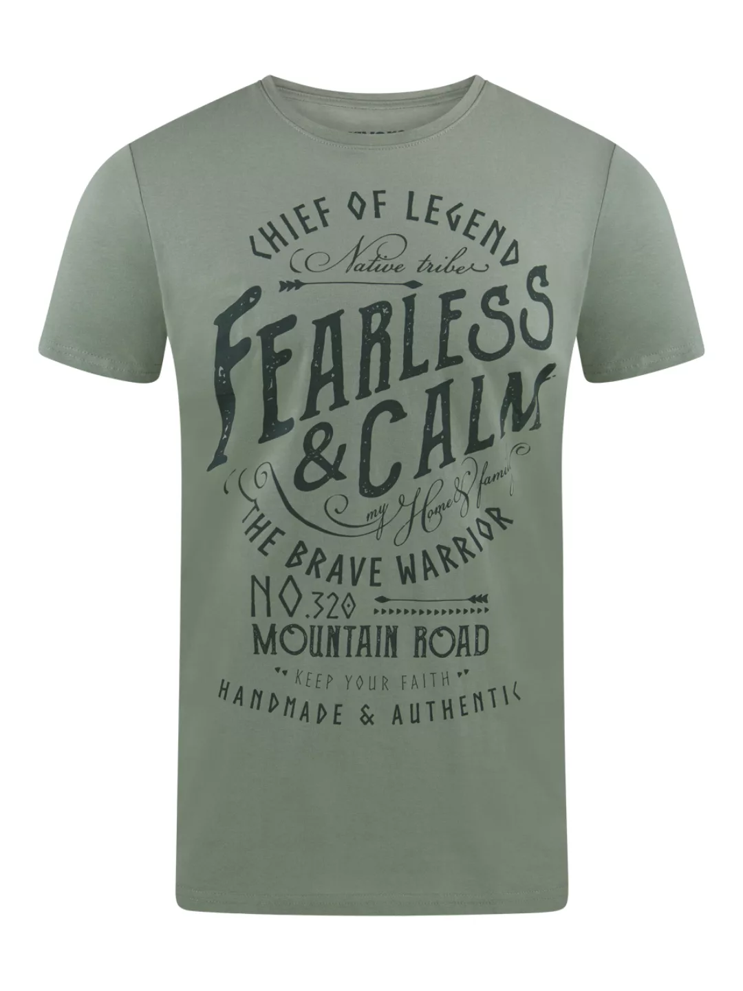 riverso Tshirt Herren Baumwolle Regular Fit RIVLeon günstig online kaufen