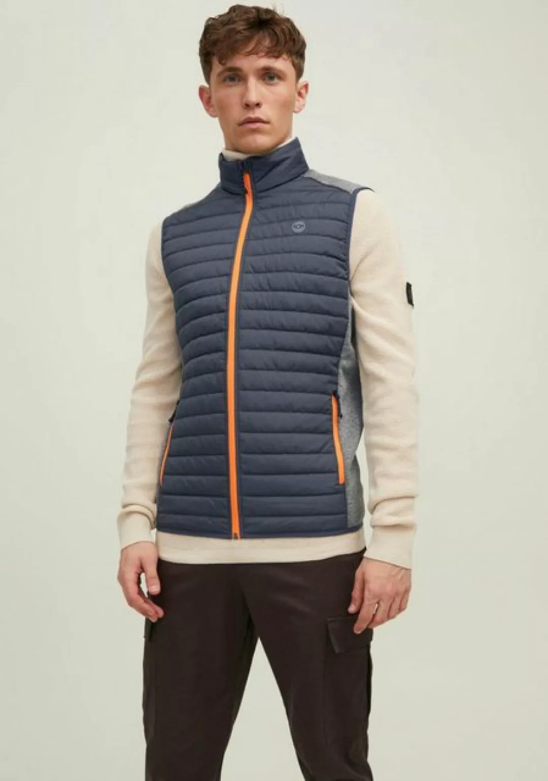 Jack & Jones Steppweste MULTI BODYWARMER COLLAR günstig online kaufen