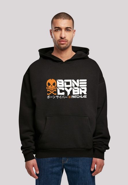 F4NT4STIC Kapuzenpullover "MUSTERBRAND BONE CYBER Orange", Print günstig online kaufen