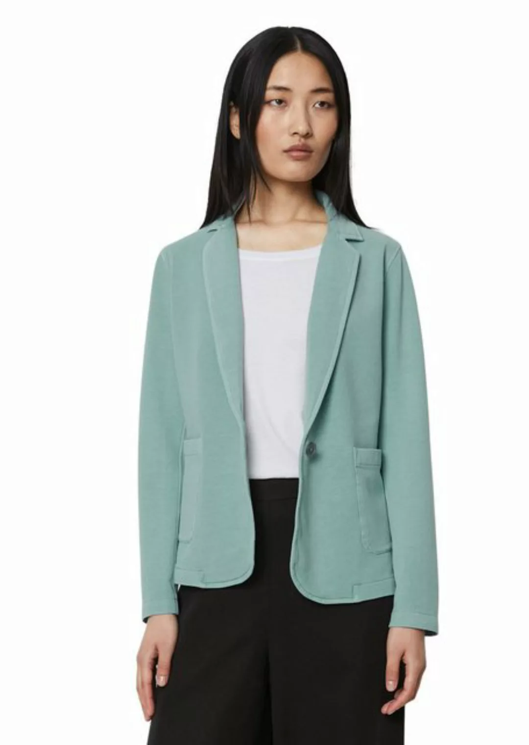 Marc O'Polo Jerseyblazer aus Organic-Cotton-Mix günstig online kaufen