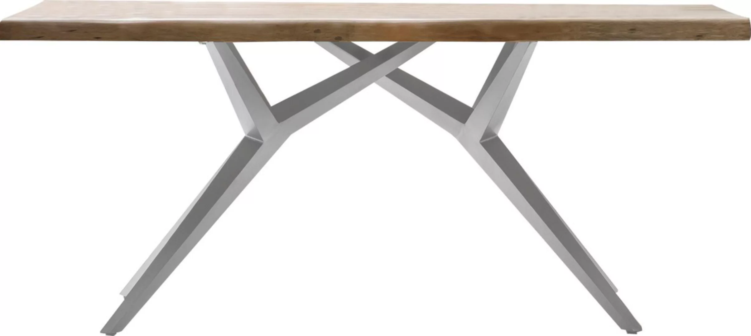 SIT Esstisch "Tables", mit Baumkante und extravagantem Gestell aus Metall, günstig online kaufen