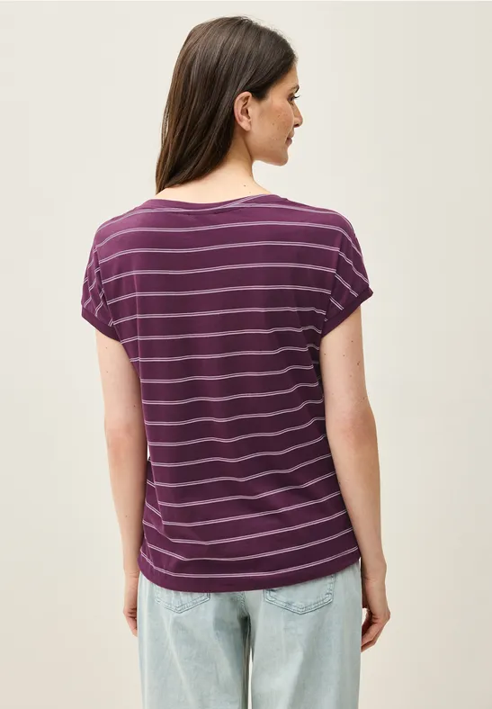 Softes T-Shirt mit Streifen günstig online kaufen