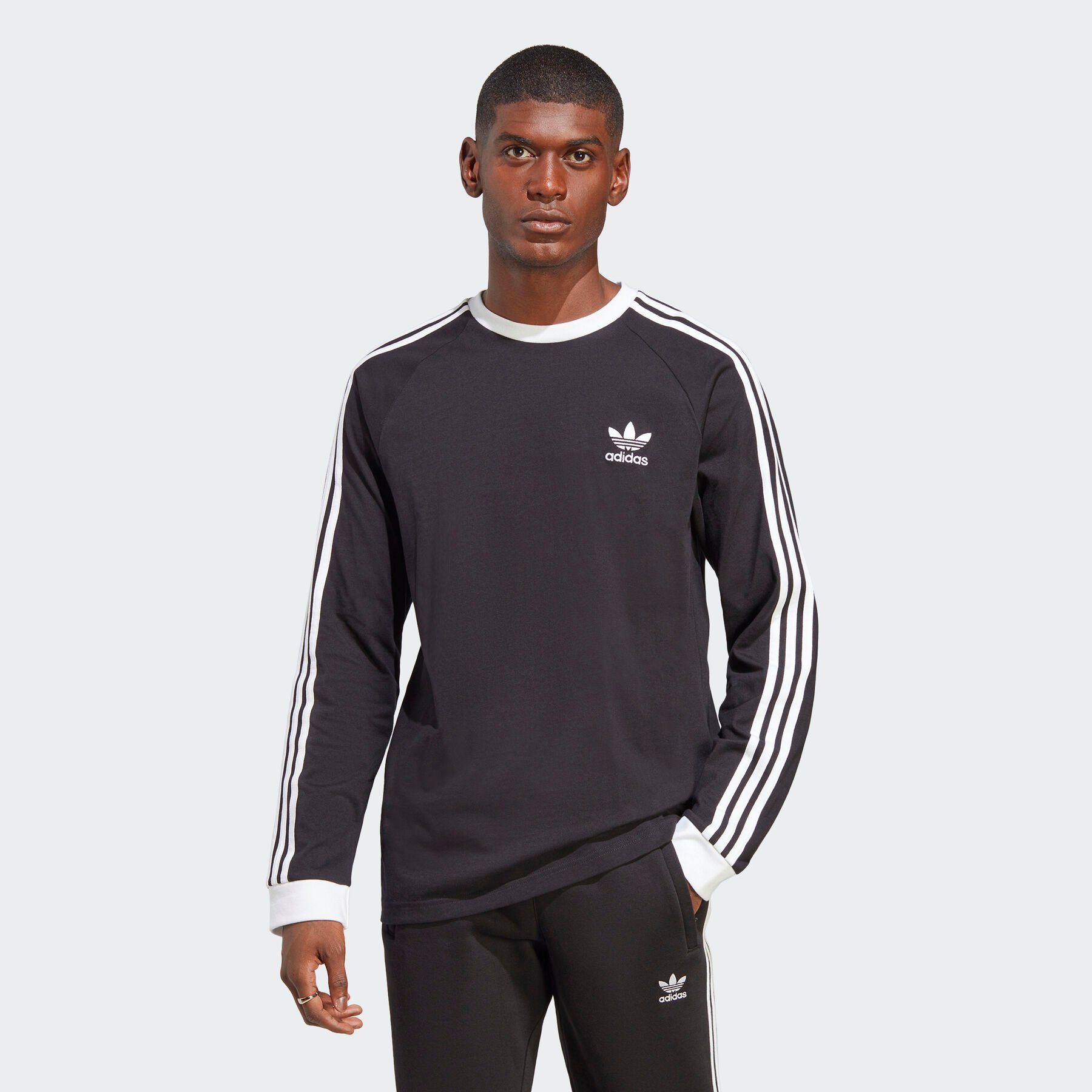 adidas Originals Langarmshirt 3-STRIPES LS T günstig online kaufen