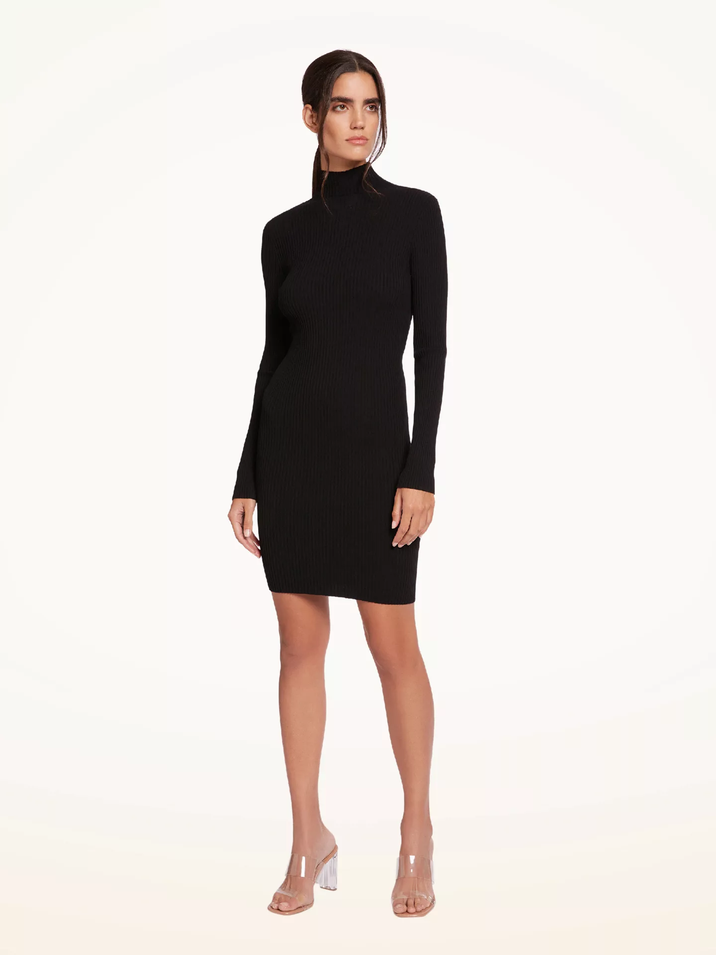 Wolford - Viscose Rib Dress, Frau, black, Größe: L günstig online kaufen