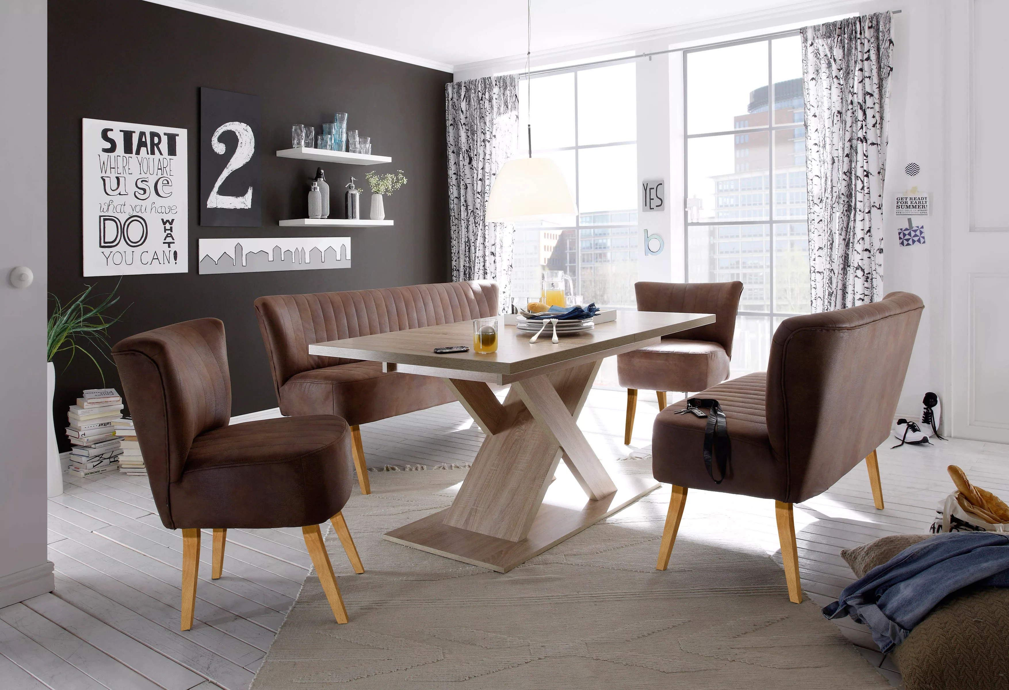 ED EXCITING DESIGN Sessel "Marcel", frei im Raum stellbar günstig online kaufen