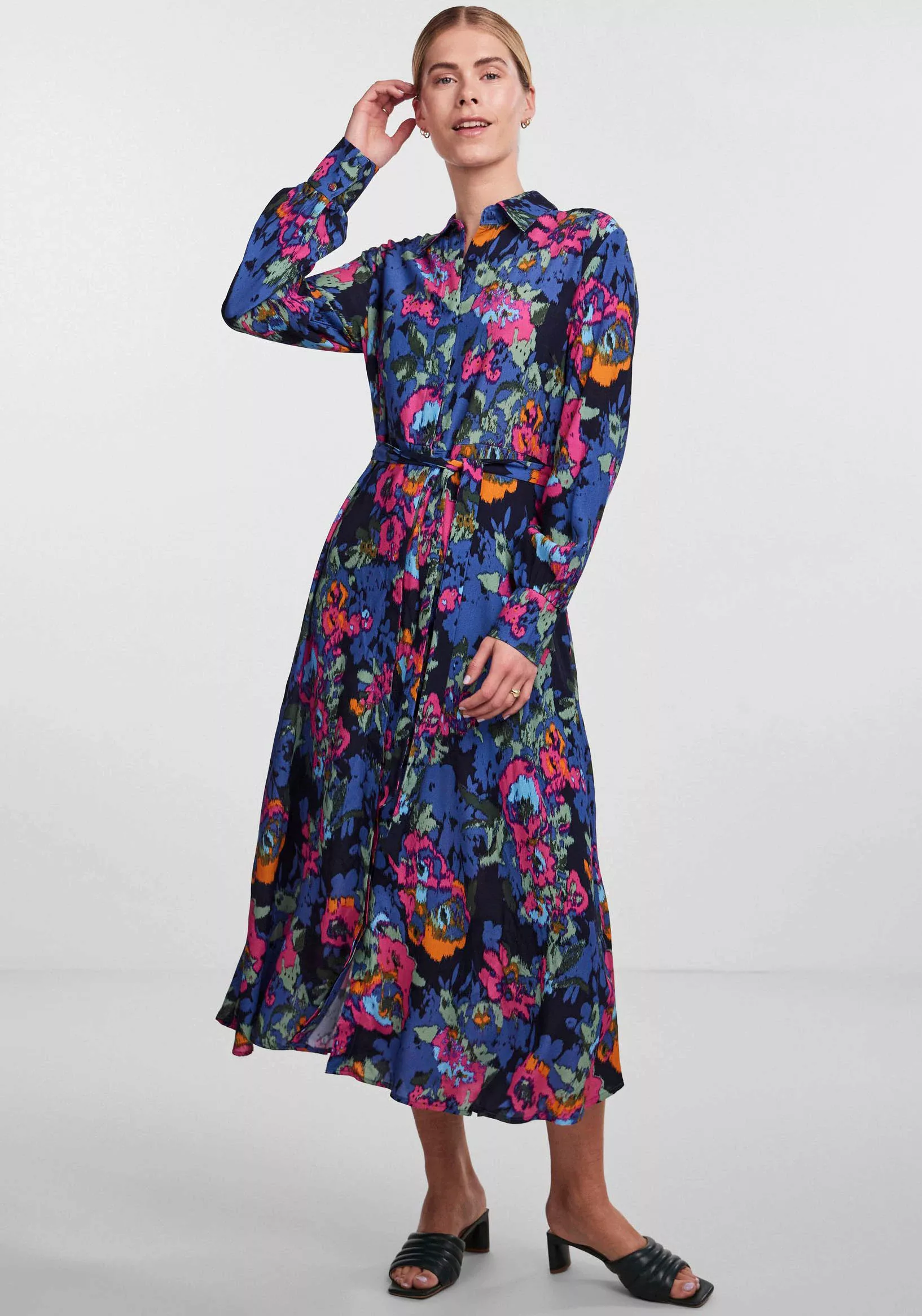 Y.A.S Hemdblusenkleid YASFIMA LS LONG SHIRT DRESS S. NOOS günstig online kaufen