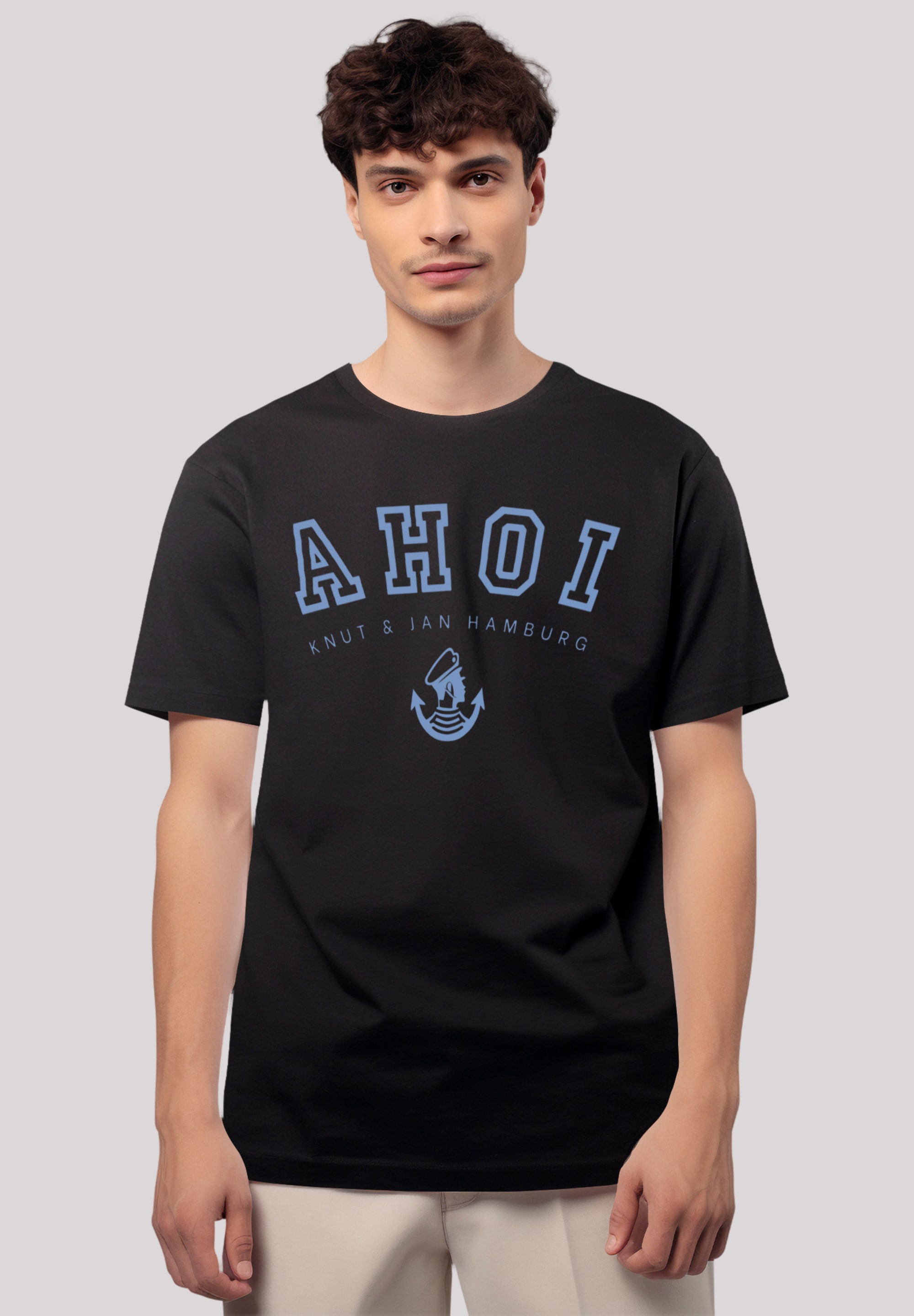 F4NT4STIC T-Shirt "Ahoi Knut & Jan Hamburg", Premium Qualität günstig online kaufen