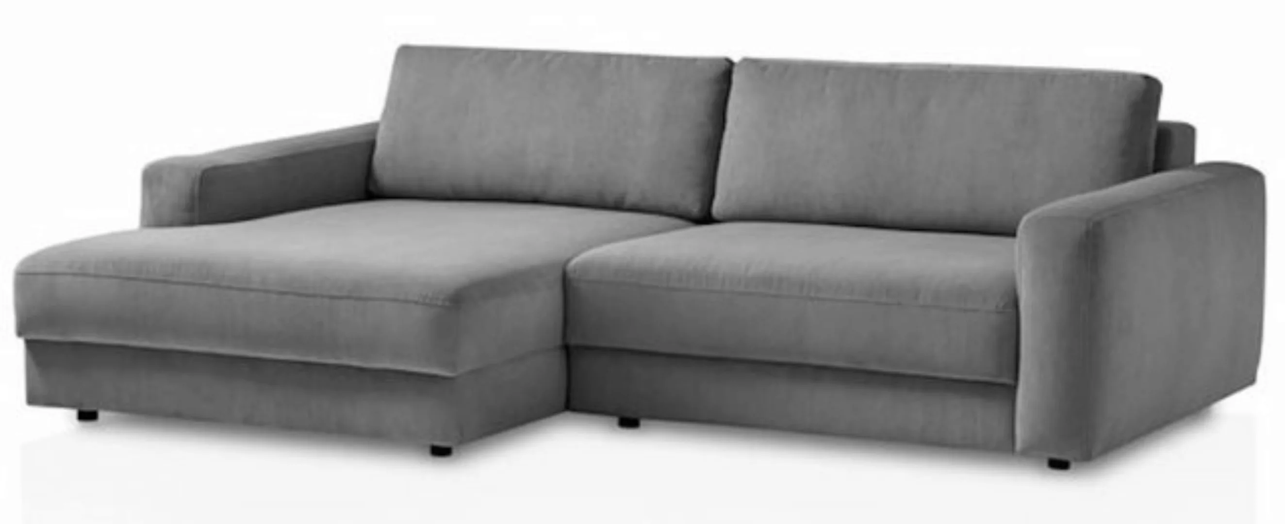 Feldmann-Wohnen Ecksofa Bogota, Bogota 1 Teile, 250x176x84cm grau Recamiere günstig online kaufen