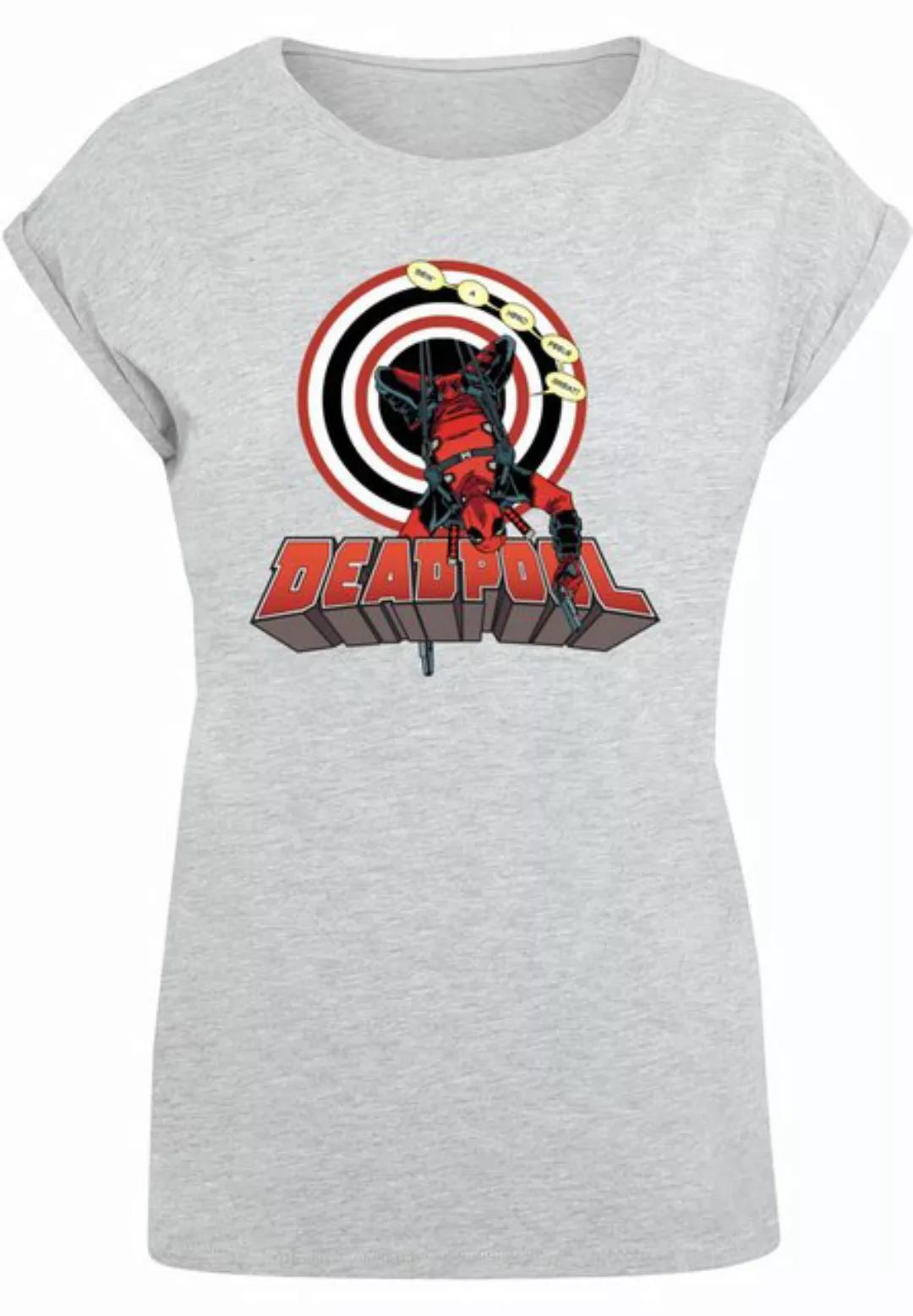 ABSOLUTE CULT T-Shirt ABSOLUTE CULT Damen Ladies Deadpool - Upside Down T-S günstig online kaufen