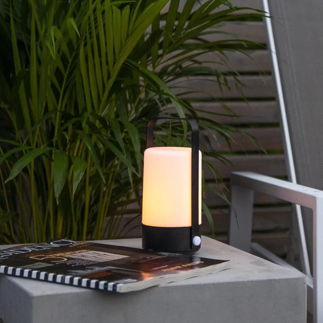 LED-Tischleuchte Flame Lantern, tragbar, Batterie günstig online kaufen