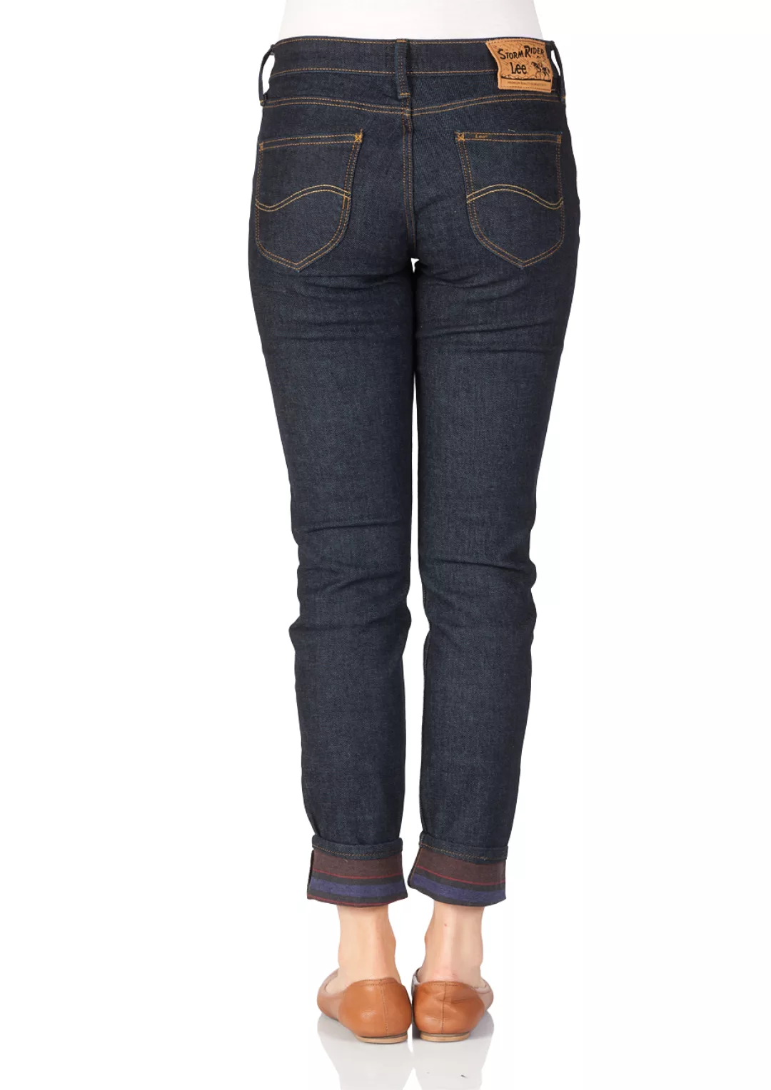 Lee Damen Jeans Scarlett - Skinny Fit - Blau - Rinse günstig online kaufen