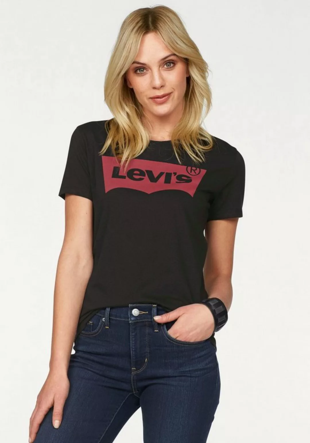 Levi's® T-Shirt The Perfect Tee mit Logoprint günstig online kaufen