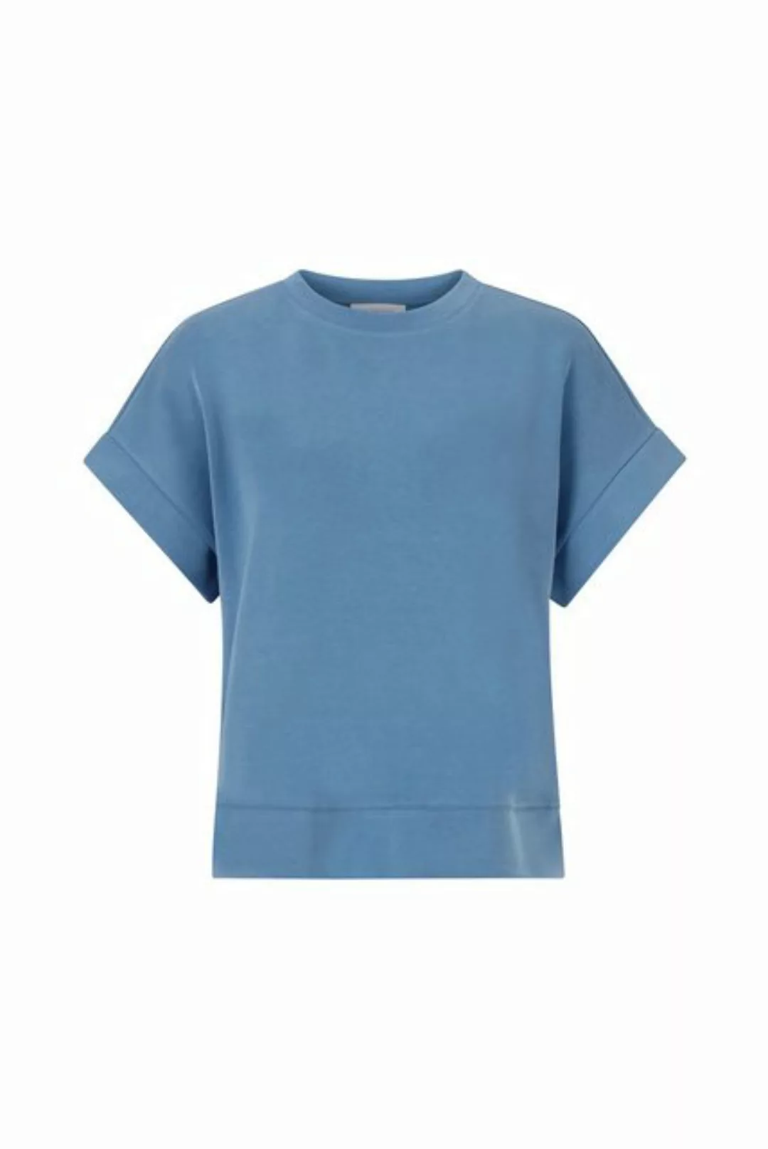 Rich & Royal T-Shirt Damen Shirt TENCEL PEACHED SHIRT (1-tlg) günstig online kaufen