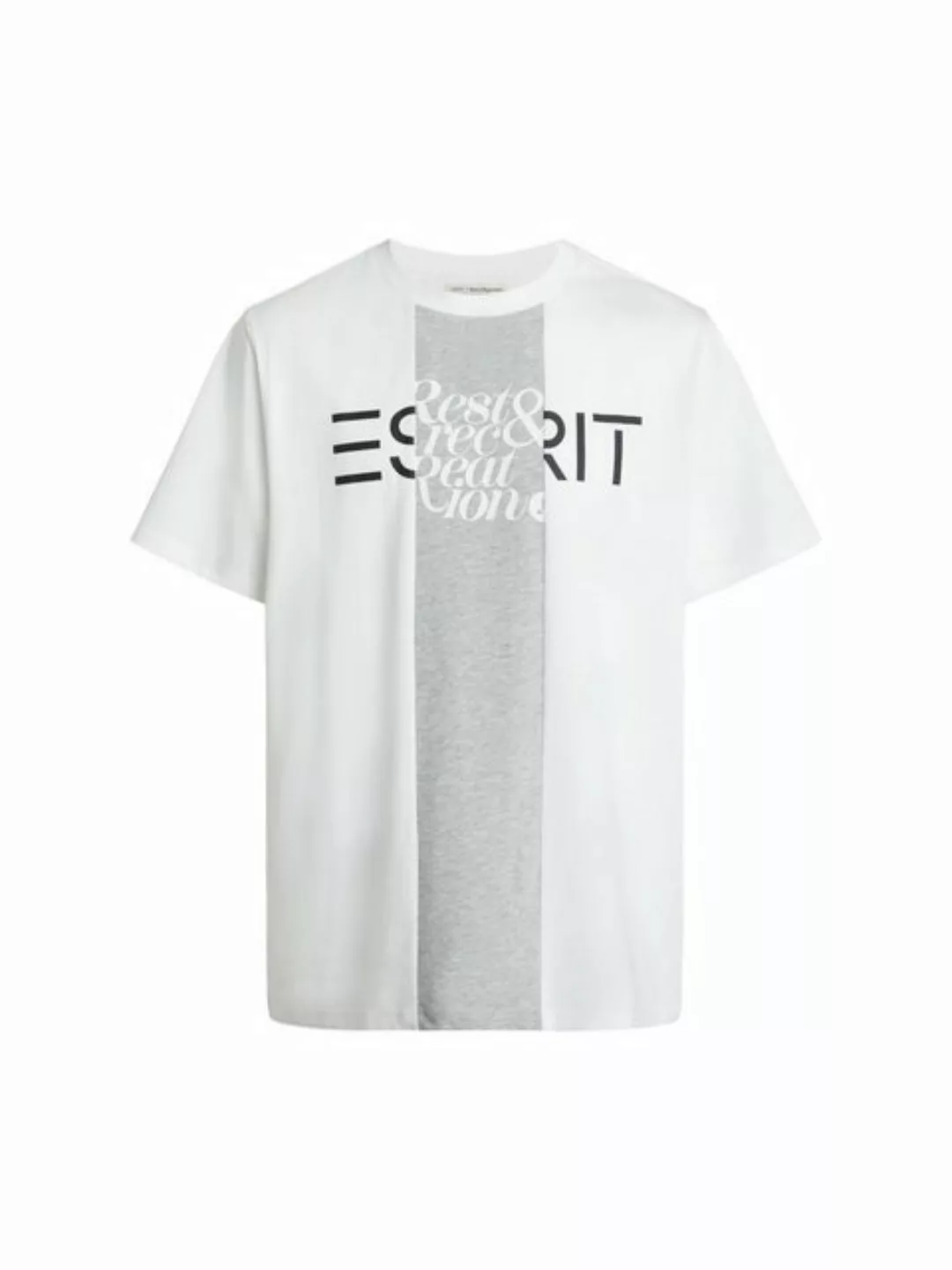 Esprit T-Shirt T-Shirt im Flicken-Look (1-tlg) günstig online kaufen