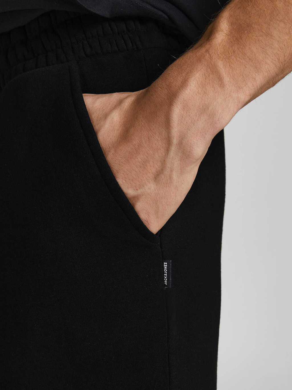 Jack & Jones Sweatshorts "JPSTGORDON mit elastischem Bund", unifarben, modi günstig online kaufen