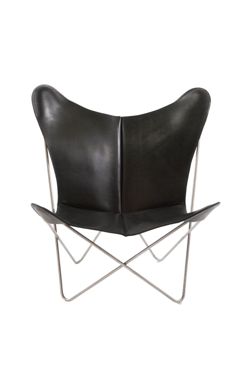 TRIFOLIUM Chair - Premiumsessel Edelstahl Schwarz günstig online kaufen