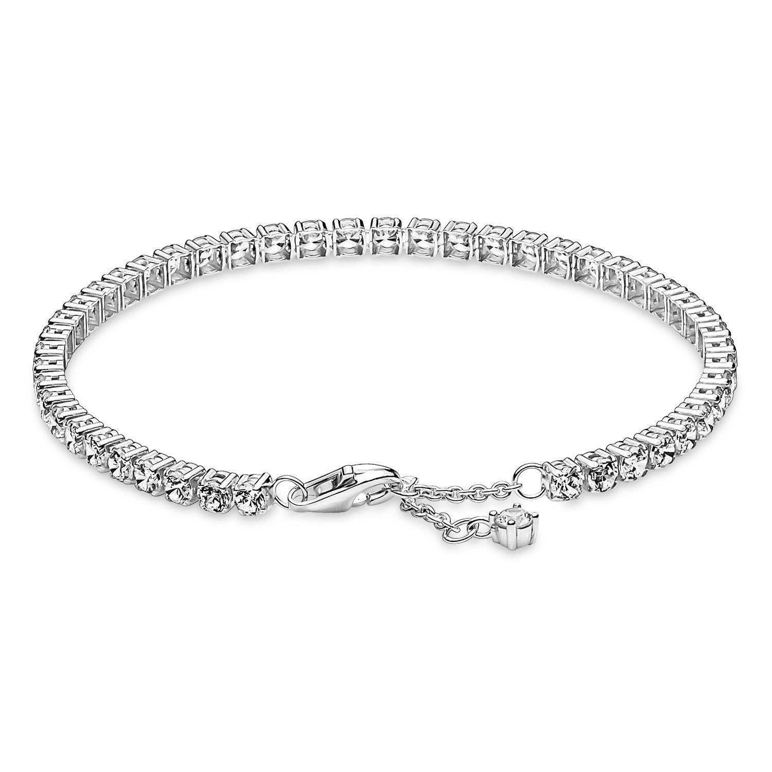 Pandora Tennisarmband PANDORA Funkelndes Tennisarmband Silber günstig online kaufen