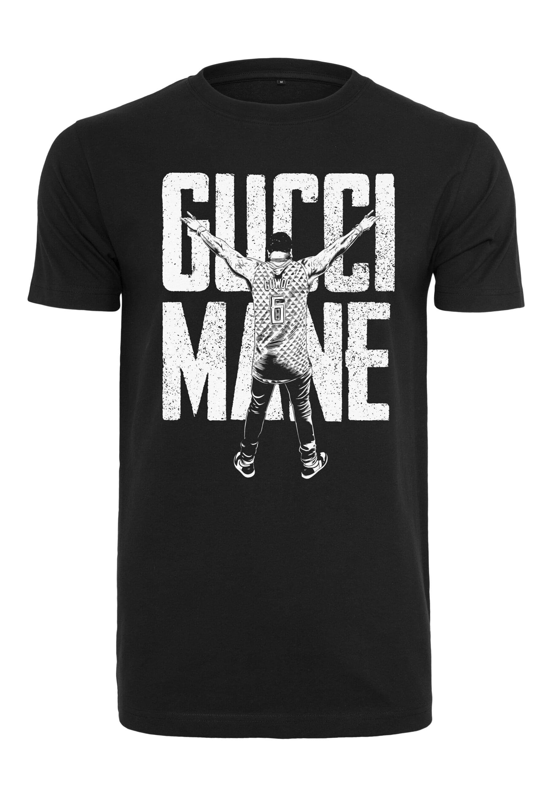 Merchcode Kurzarmshirt "Merchcode Herren Gucci Mane Guwop Stance Tee", (1 t günstig online kaufen