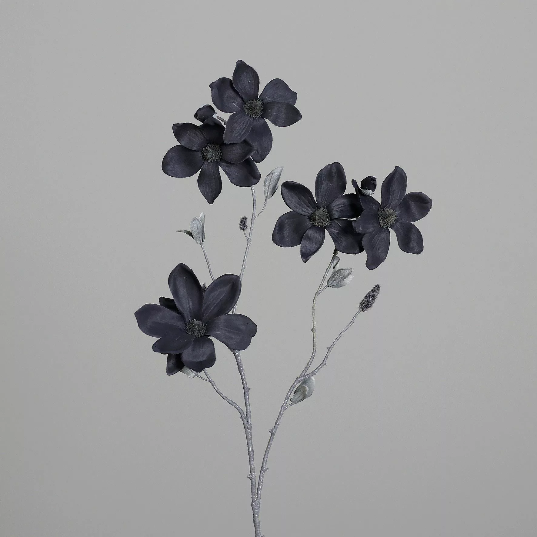 Kunstblume Magnolienzweig 80cm schwarz GA künstliche günstig online kaufen