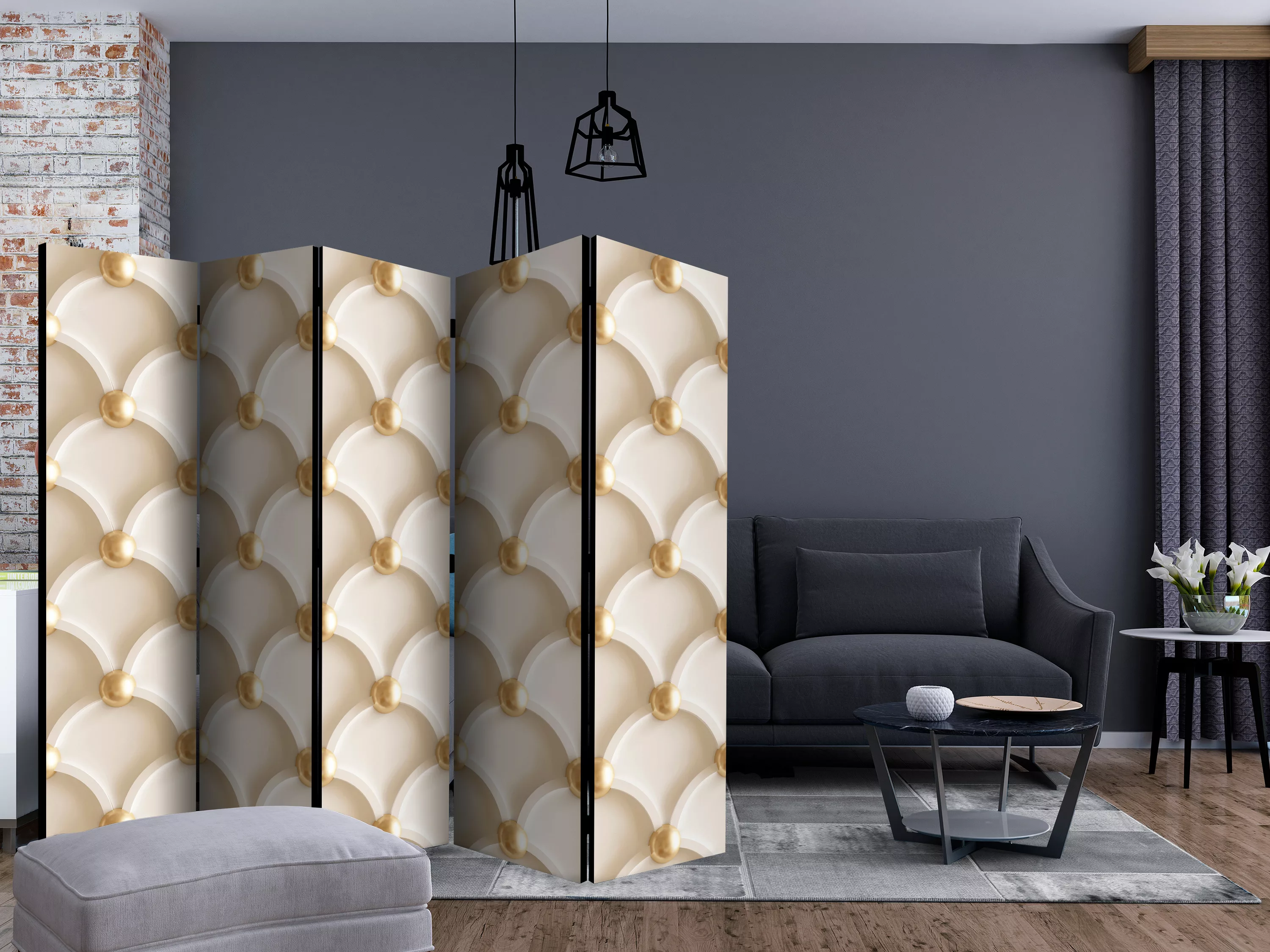 5-teiliges Paravent - Perfect Harmony Ii [room Dividers] günstig online kaufen