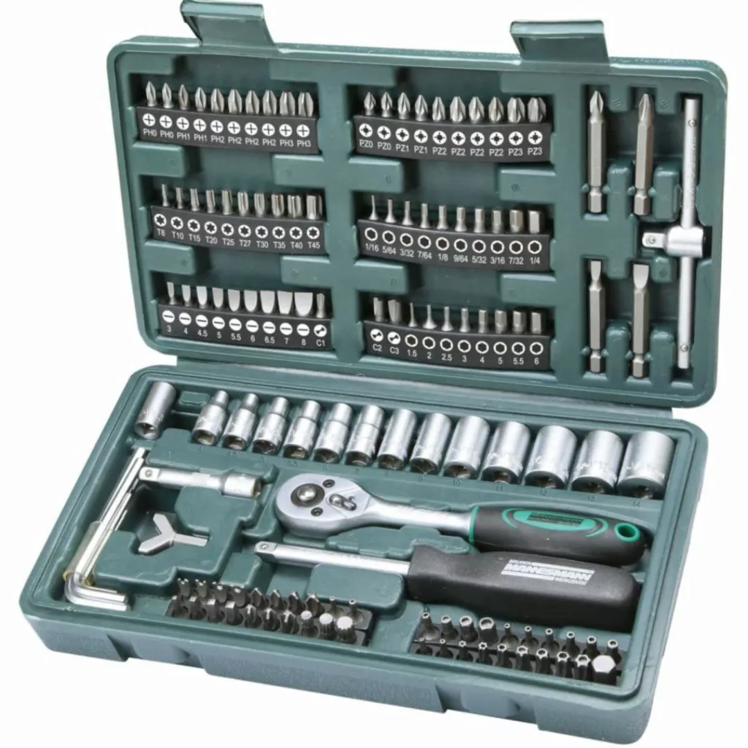 Brüder Mannesmann 130-teiliges Bit Und Steckschlüssel-set 29166 günstig online kaufen