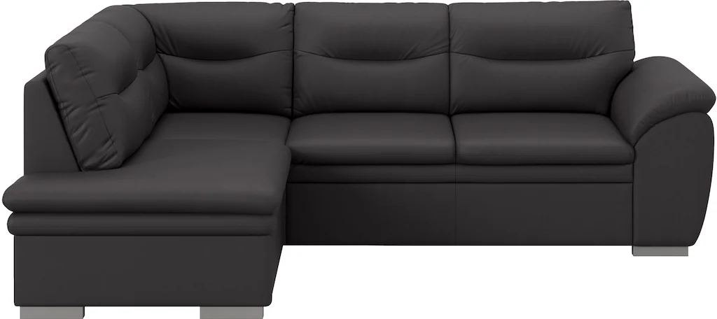 COTTA Ecksofa "Leandra L-Form", wahlweise mit Bettfunktion & Bettkasten günstig online kaufen