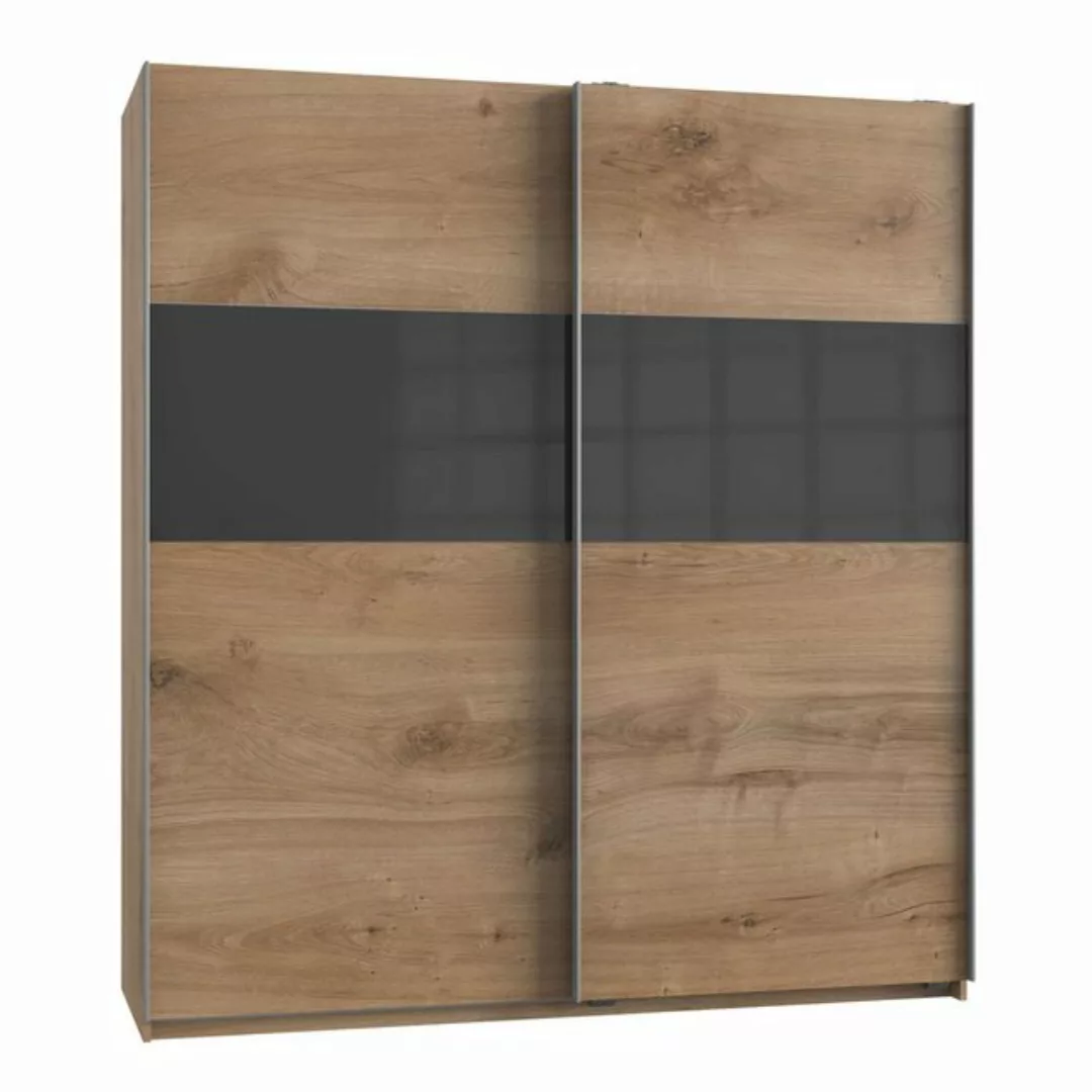 99rooms Schwebetürenschrank Blamfe I (Kleiderschrank, Schrank) 198×180×65 c günstig online kaufen