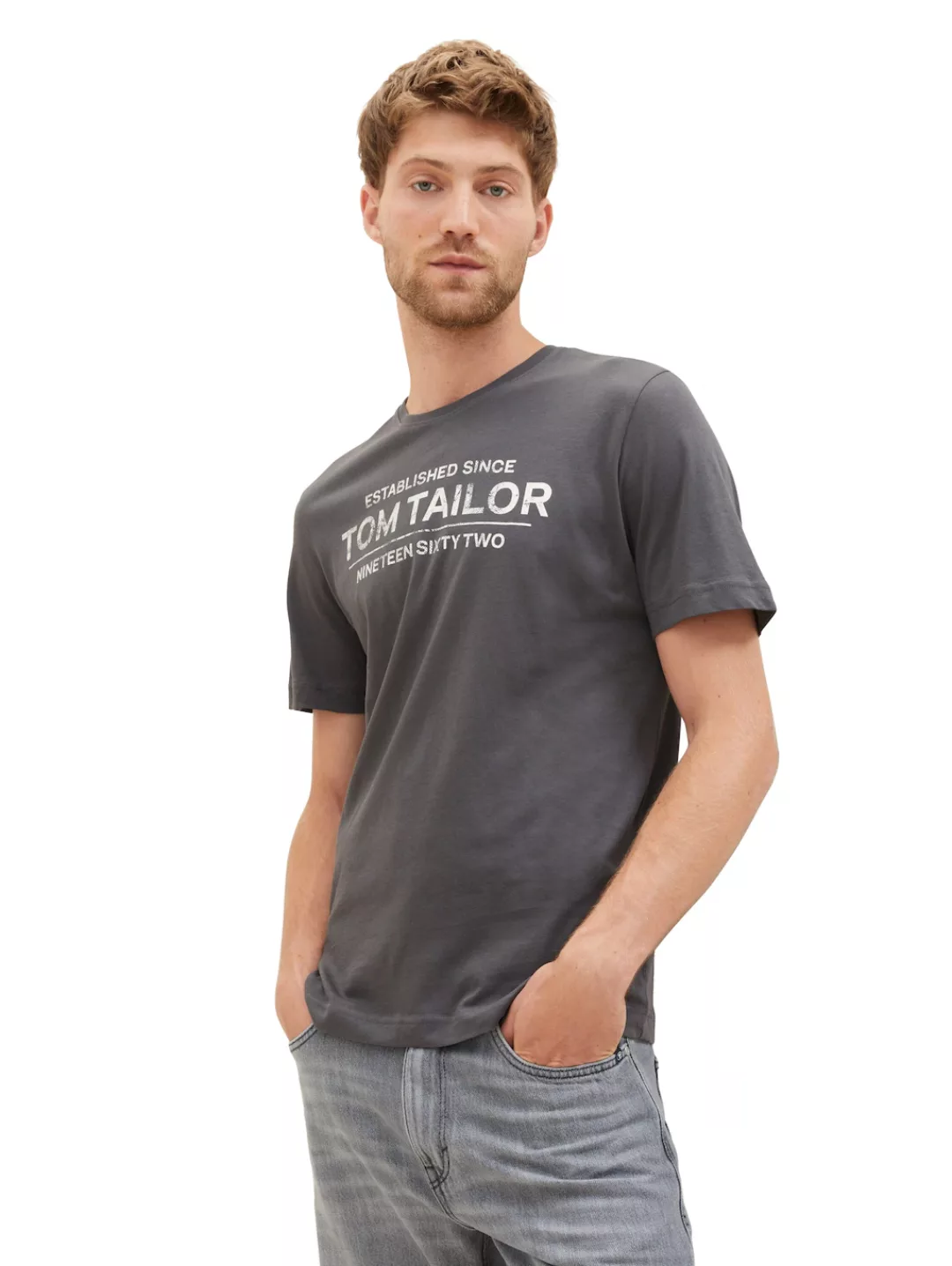 TOM TAILOR T-Shirt, mit Frontprint günstig online kaufen