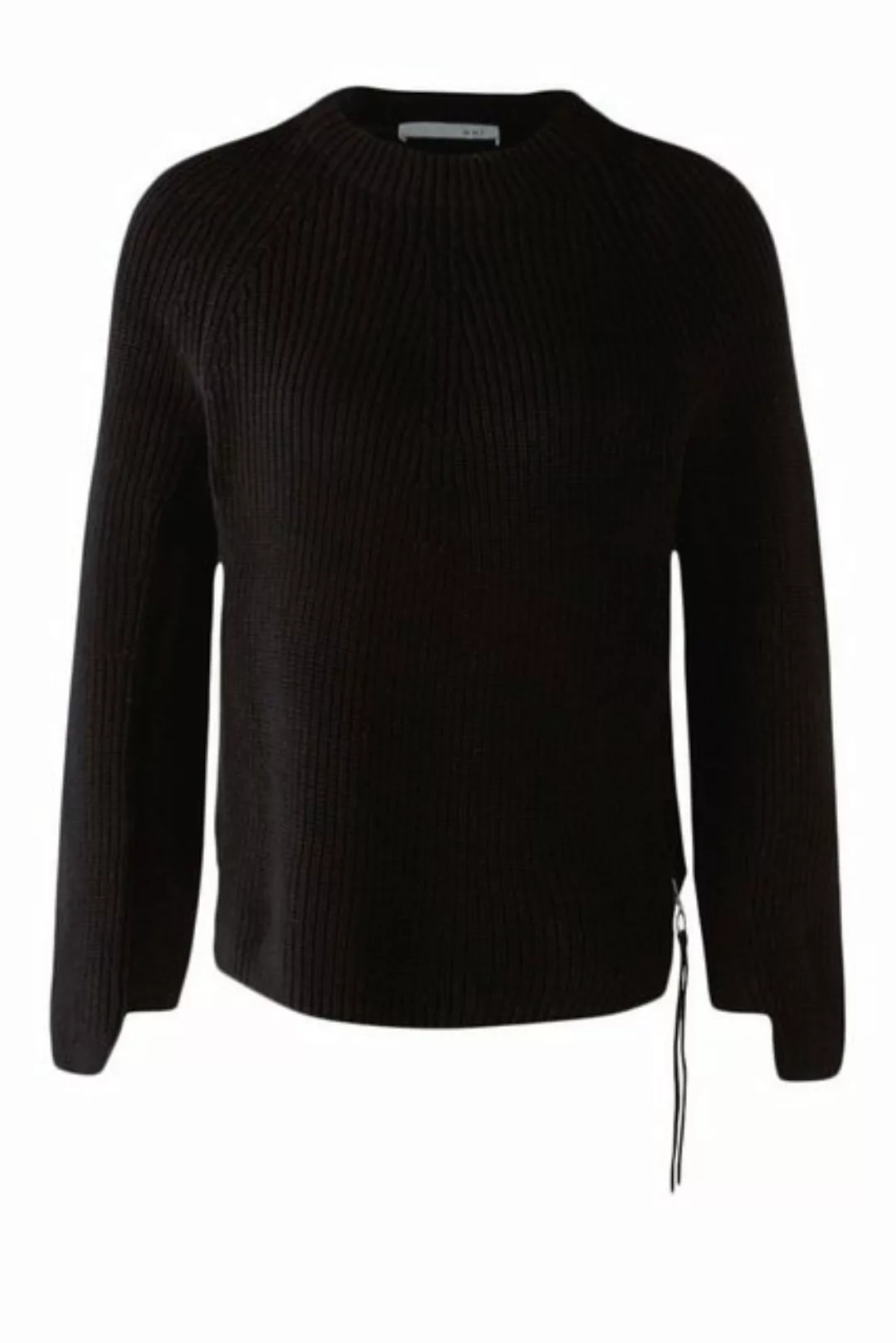 Oui Strickpullover Pullover, offwhite melang günstig online kaufen