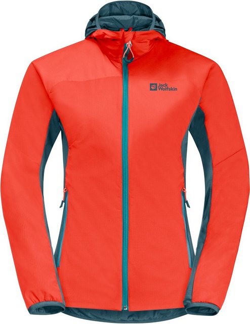 Jack Wolfskin Funktionsjacke ALPSPITZE INS HOODY W GRENADINE günstig online kaufen