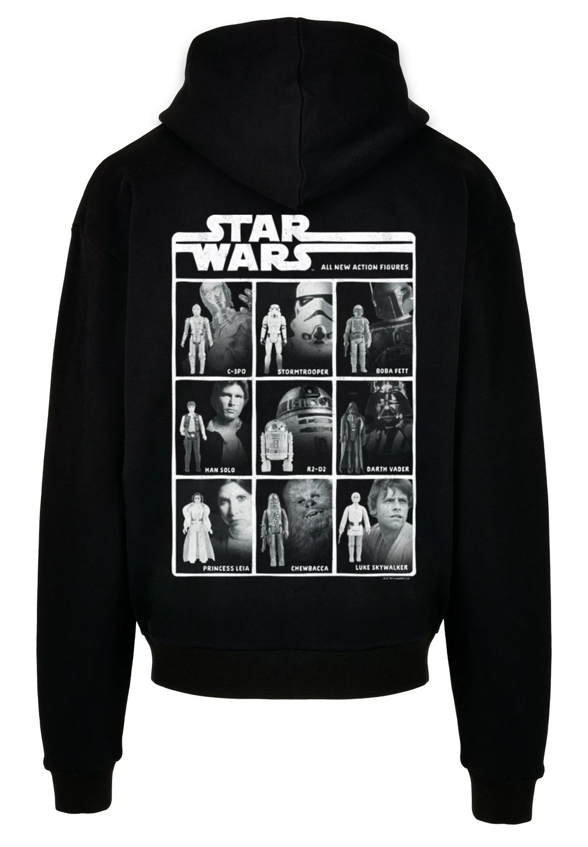 F4NT4STIC Kapuzenpullover "Star Wars Class Of Action Figures", Print günstig online kaufen