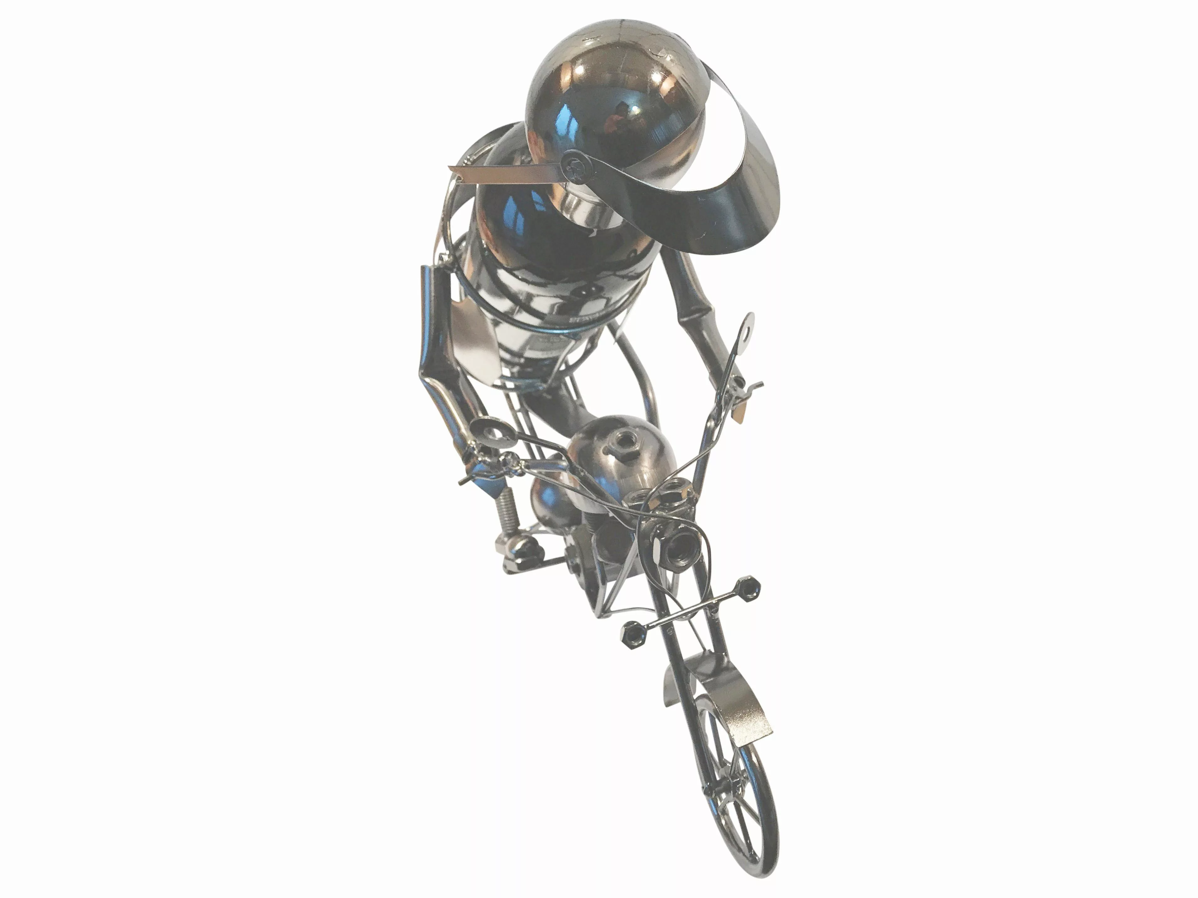 eXODA Weinflaschenhalter Motorrad aus Metall, (1x günstig online kaufen