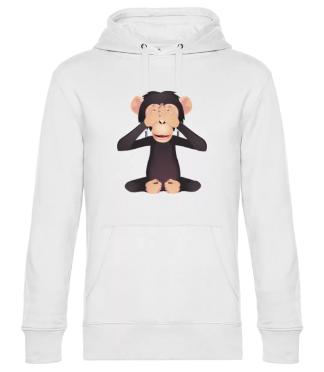 Blinder Affe · Unisex Premium Hoodie günstig online kaufen