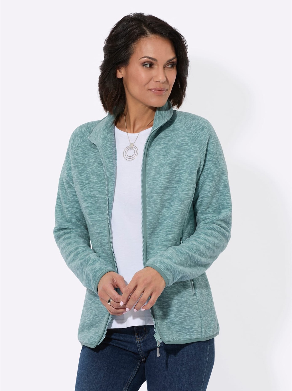 Casual Looks Fleecejacke günstig online kaufen