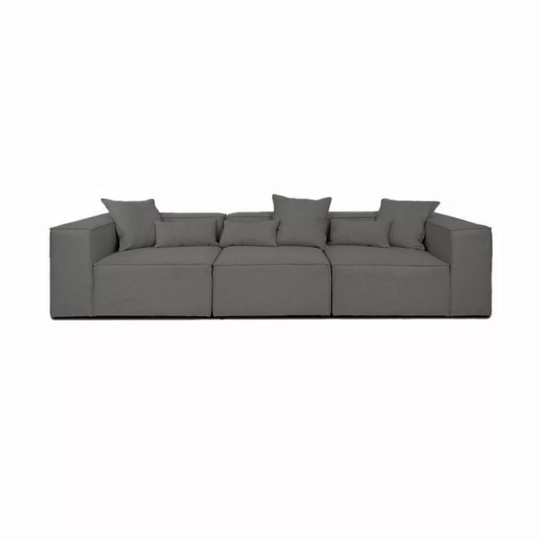 HOME DELUXE Sofa Modulares Sofa VERONA M, 327 x 68 x 119 cm 4 Teile, Ecksof günstig online kaufen