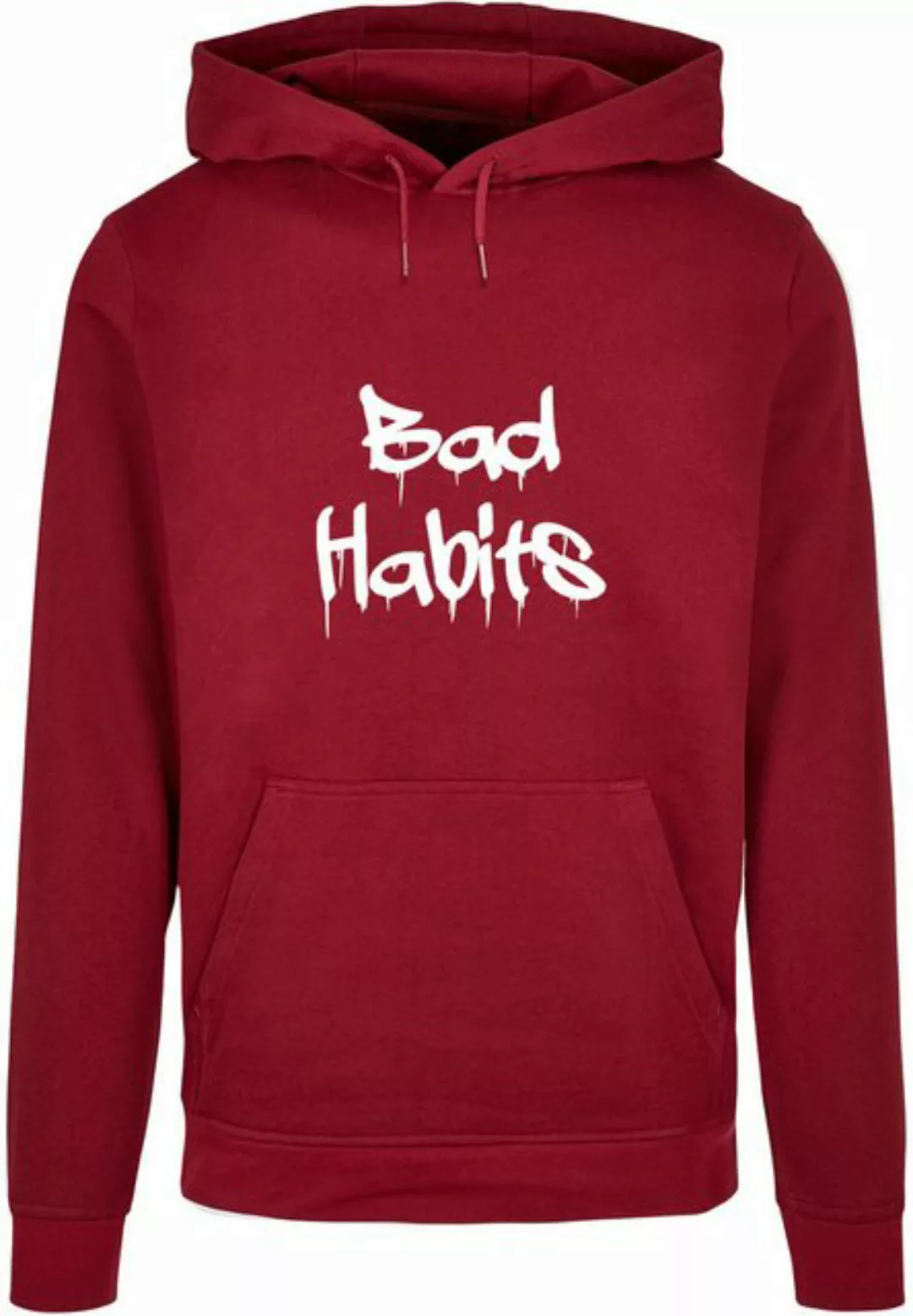 Merchcode Kapuzensweatshirt Merchcode Herren Bad Habits Basic Hoody (1-tlg) günstig online kaufen