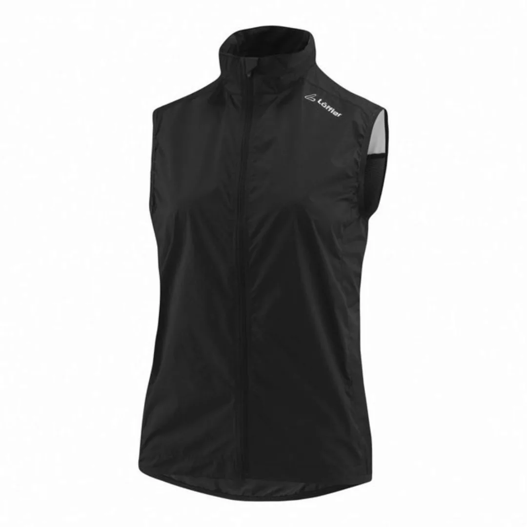 Löffler Fahrradjacke BIKE VEST CF WPM POCKET Damen Fahrradweste schwarz günstig online kaufen