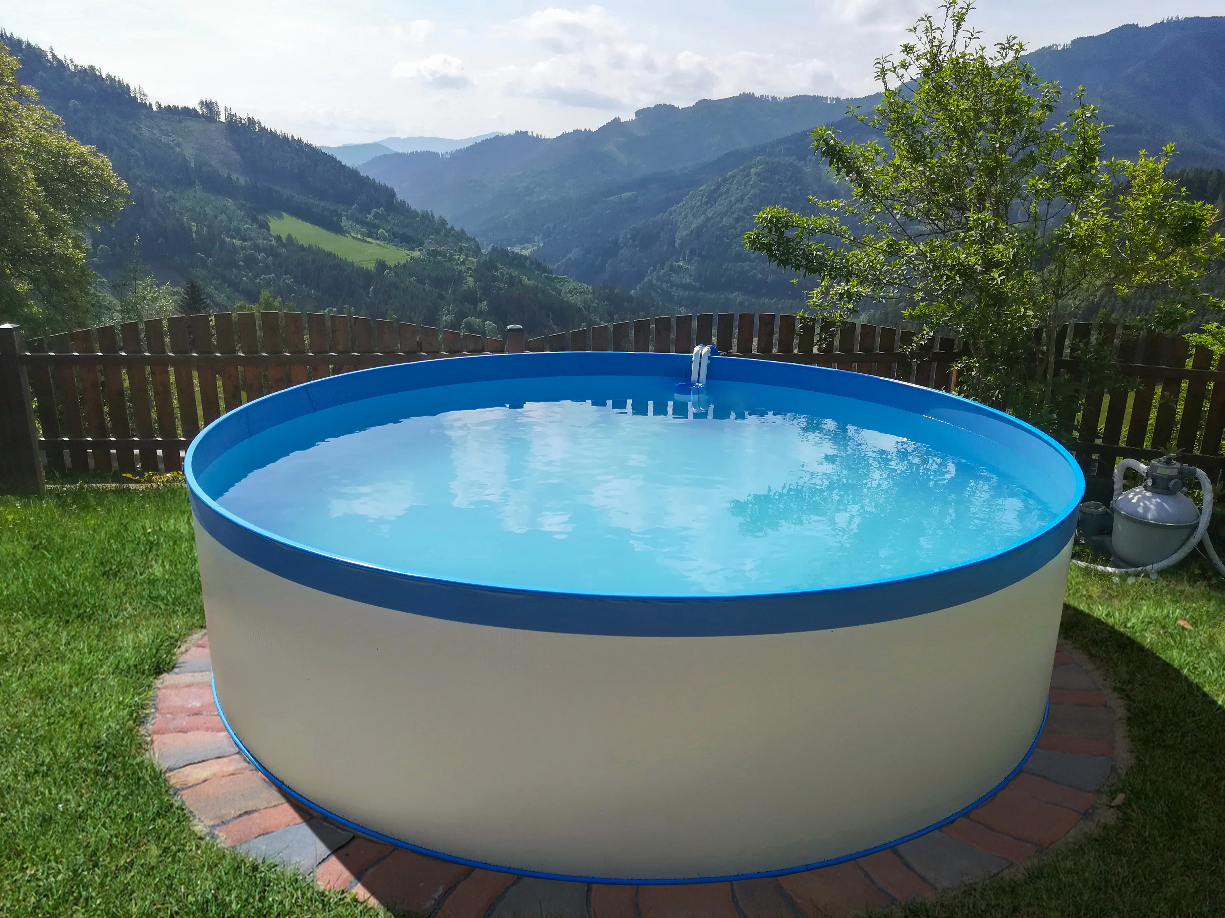 SUMMER FUN Rundpool "Acapulco", (Set, 3 tlg.), ØxH: 450x90 cm günstig online kaufen